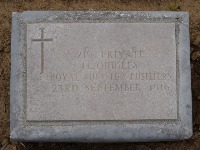 Struma Military Cemetery - Quigley, Henry